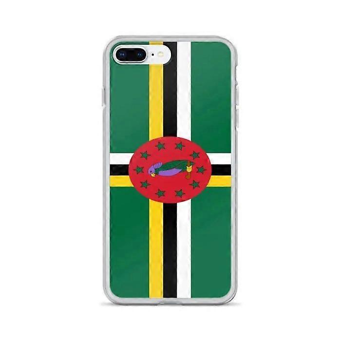 iPhone Case - Dominican Flag - iPhone 7 Plus - Soft - Multicolor - Vertical