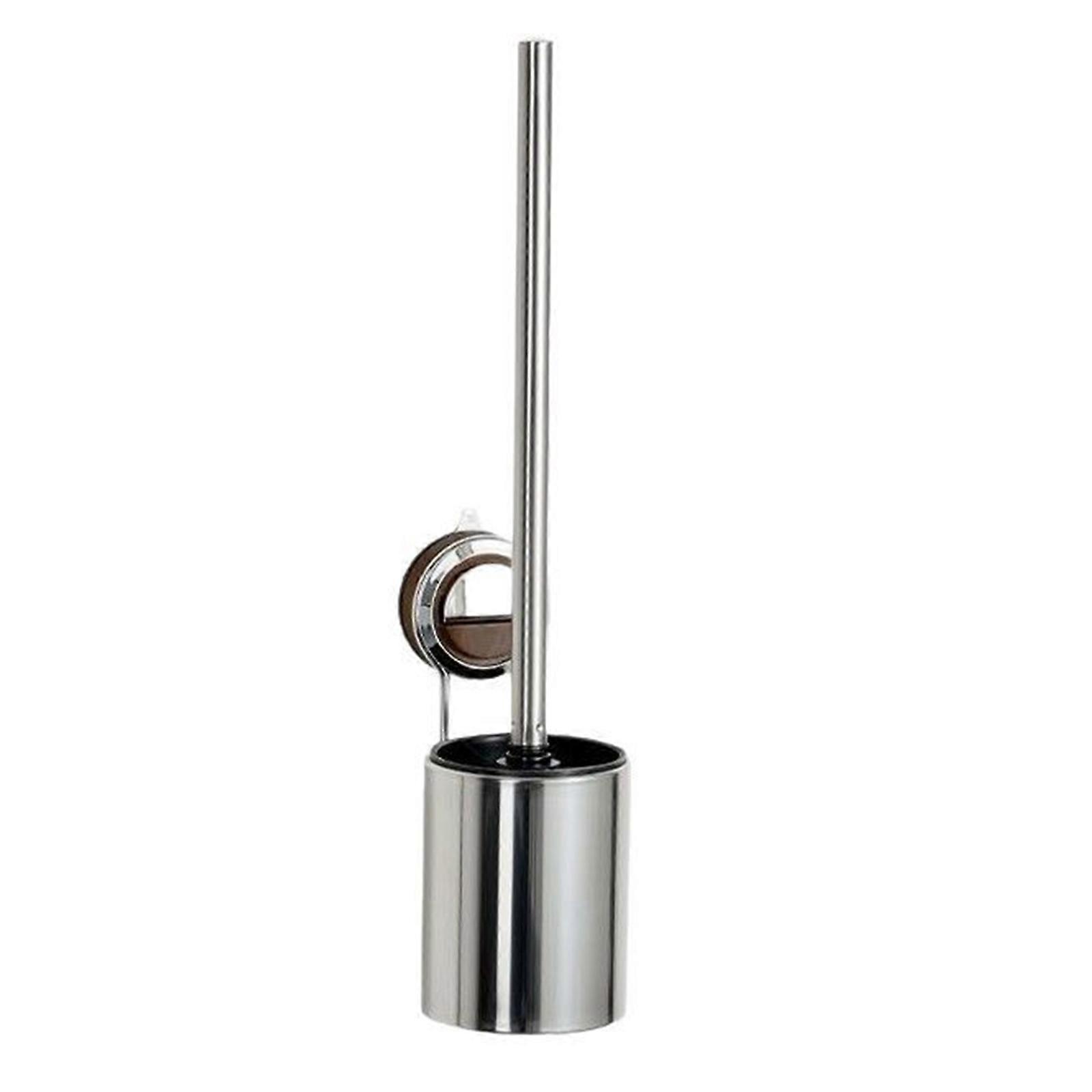 High Efficiency Toilet Brush with NonSlip Suction Cup Base and ScratchFree Bristles, for Daily Cleaning
