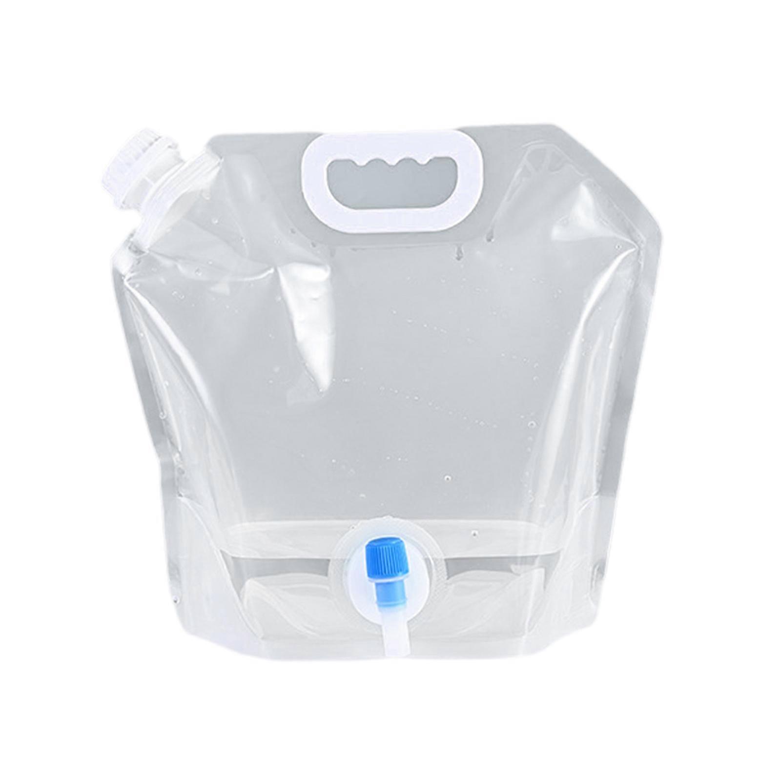 Vandopbevaringspose Foldbar vand drikkepose Vandpose Drikkevandsbærere Beholder