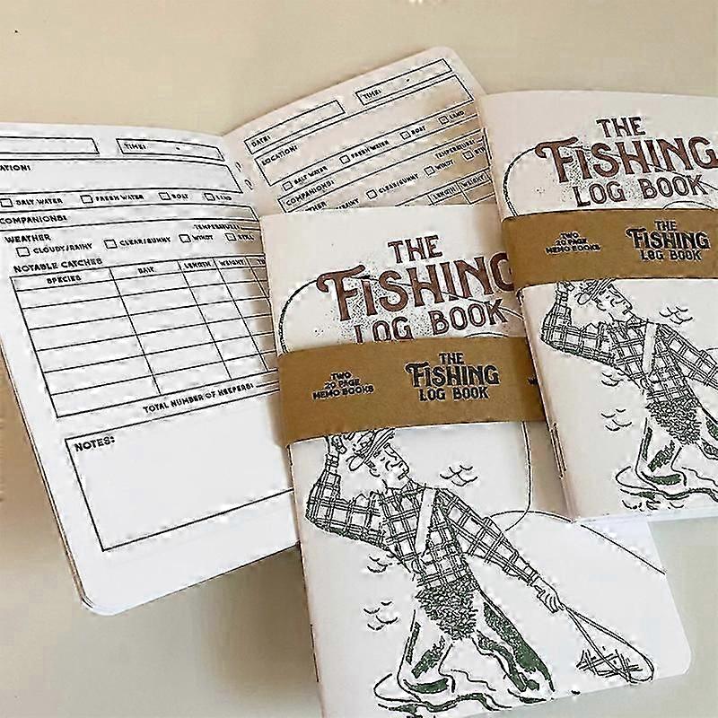 Fishing Guide Log Diary Notepad Record Fishing Spots Times Weather And Catches Enhancing Fishing Experience Unique Gift