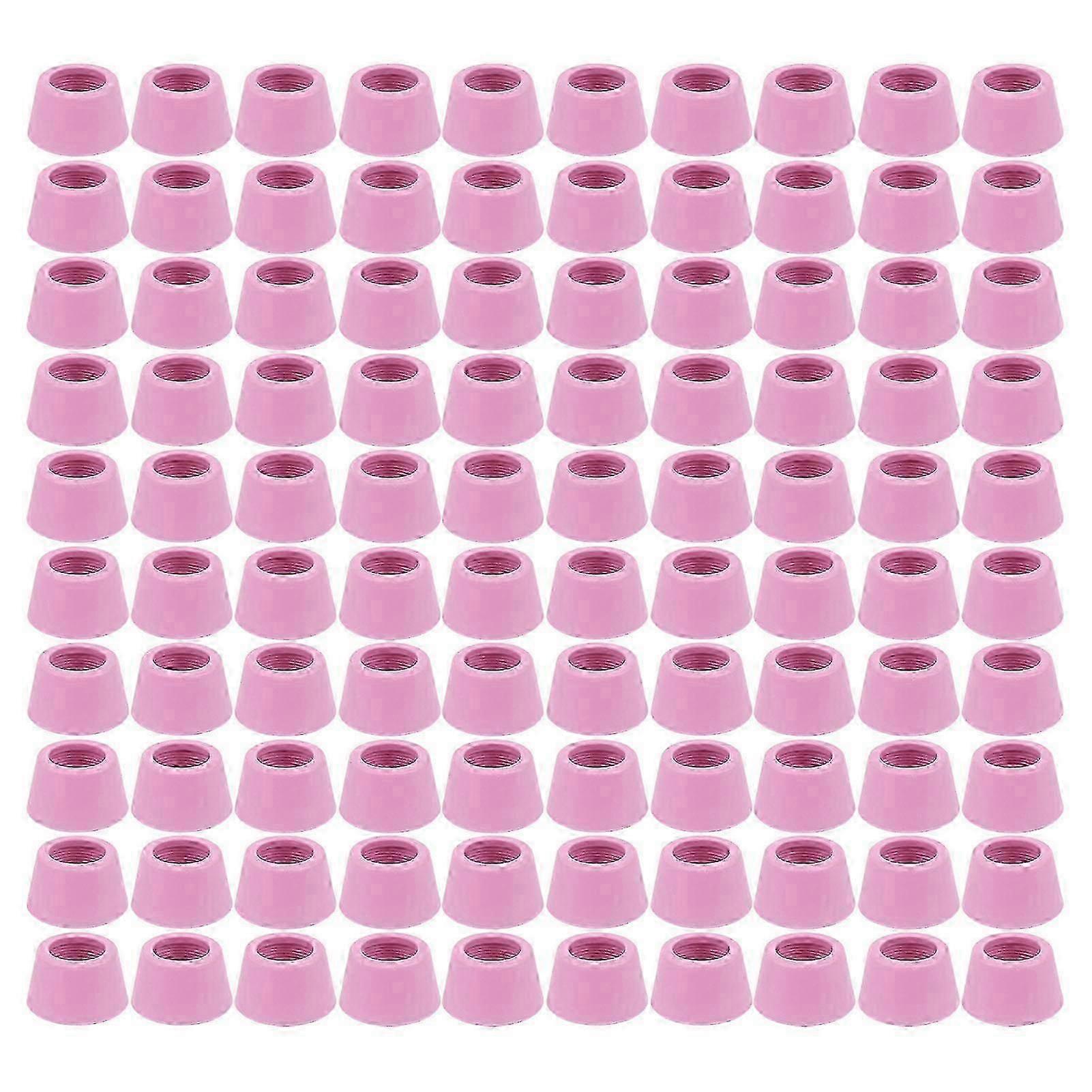 100Pcs Plasma Cutter Shield Cup Set Thickened Heat Dissipation Portable Plasma Cutting Torch Consumables Basic Type