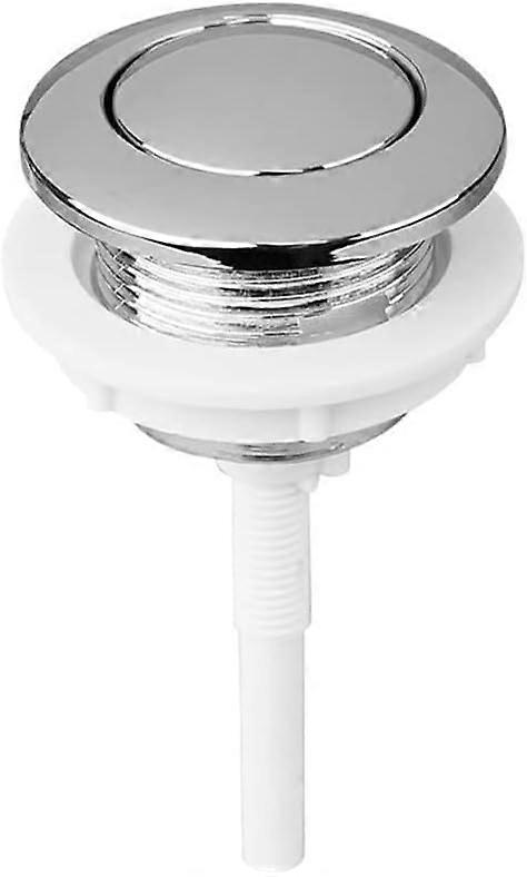 Toilet Flush Button, 38mm Push Button for Bathroom and Toilet Water Saving Device - Suitable for Toilet Tank, Water Tank Repair - Pack of 1