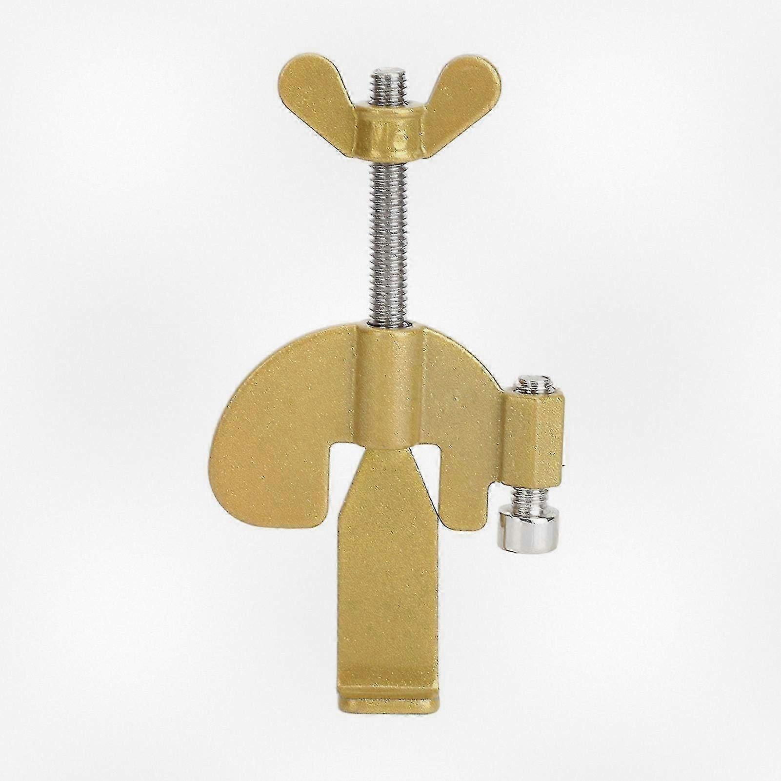 Portable Stainless Steel Door Security Lock - Convenient and Durable Lockdown for Travel, Home, Hotel, and Dorm Use - Gold