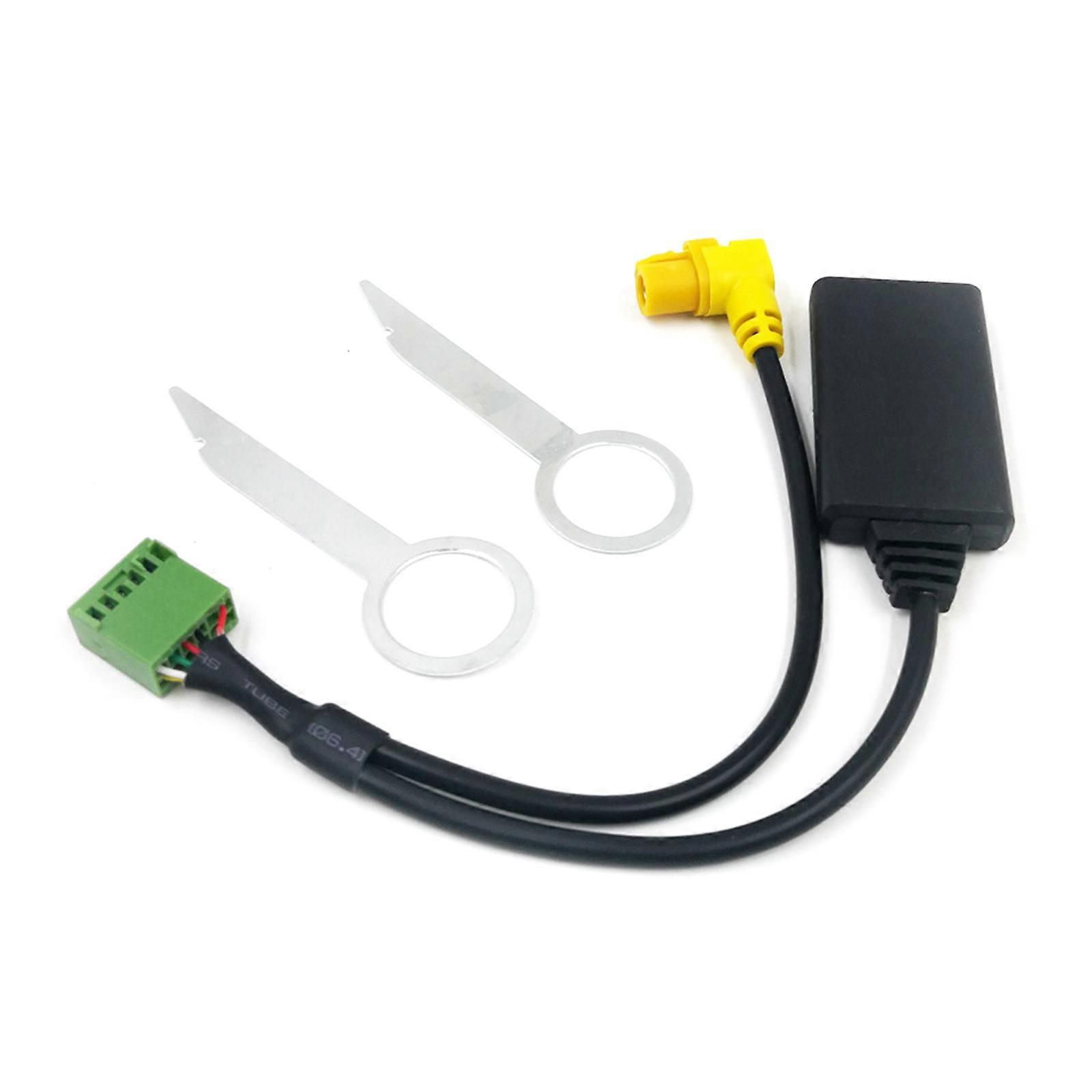 MMI3G AMI 12Pin 5.0 AUX Cable Adapter Wireless Audios Input Replacement