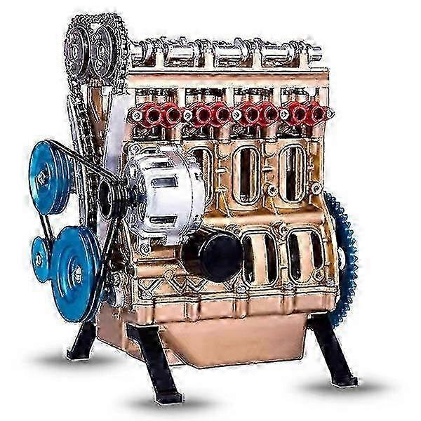 4 Cylinder Car Engine Kit Adult Model, Engine Model Desk Engine, Resin Art Model Engine Kit, Creative Table Decorat hwy