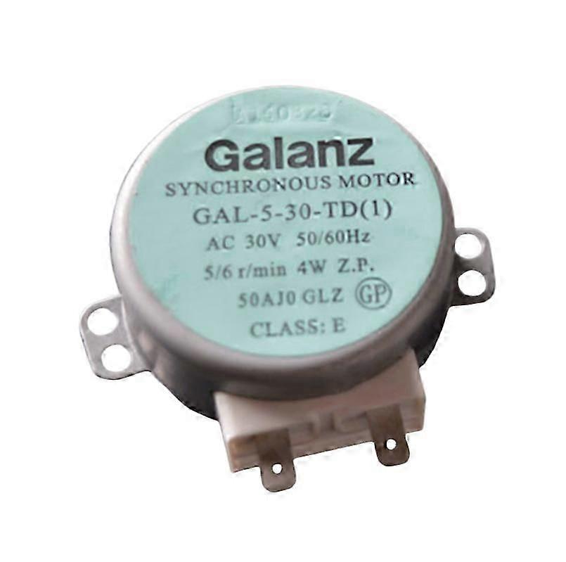 Microwave Turntable Motor Synchronous Motor GAL-5-30-TD 30V 4W for GALANZ Microwave Accessories 1PC