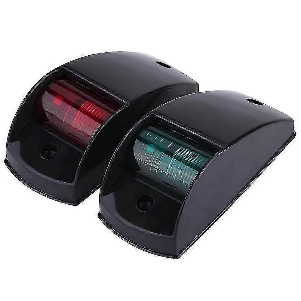 Boat Navigation Light,Pair of 12V Red Navigation Light Marine Navigation Light Enhanced Durability