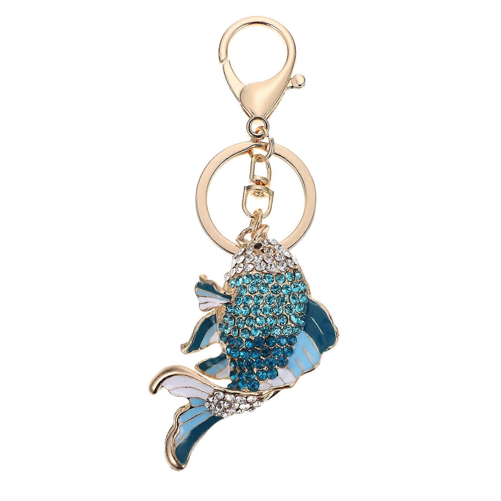 Festive Fish Key Ring, Carefully Crafted for Convenience, Ideal present Occasion