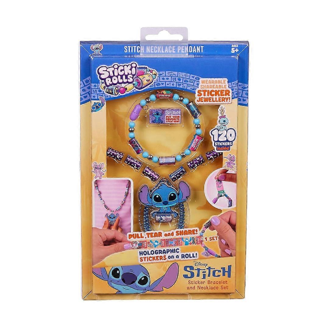 Set de activități Sticki Rolls Disney Stitch Pendant Pack