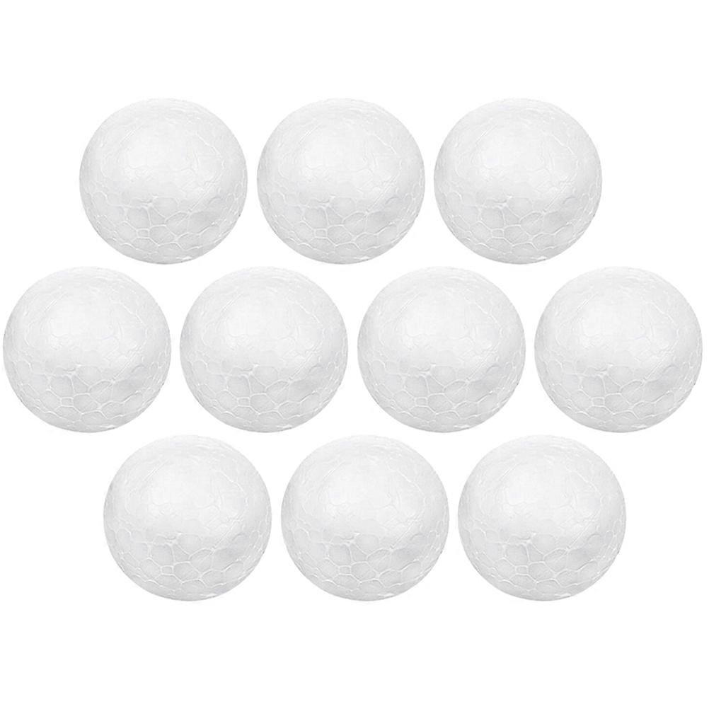 10pcs Ball Ornaments for DIY Crafts Decorations – Smooth Surface, Easy Painting for Handmade Projects