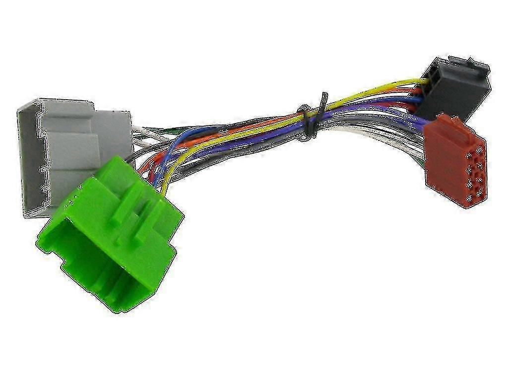 Radio Stereo Wiring Harness Iso Loom Pc2-71-4 compatible with various Volvo models including S40, S60, S70, S80, V40, and V70