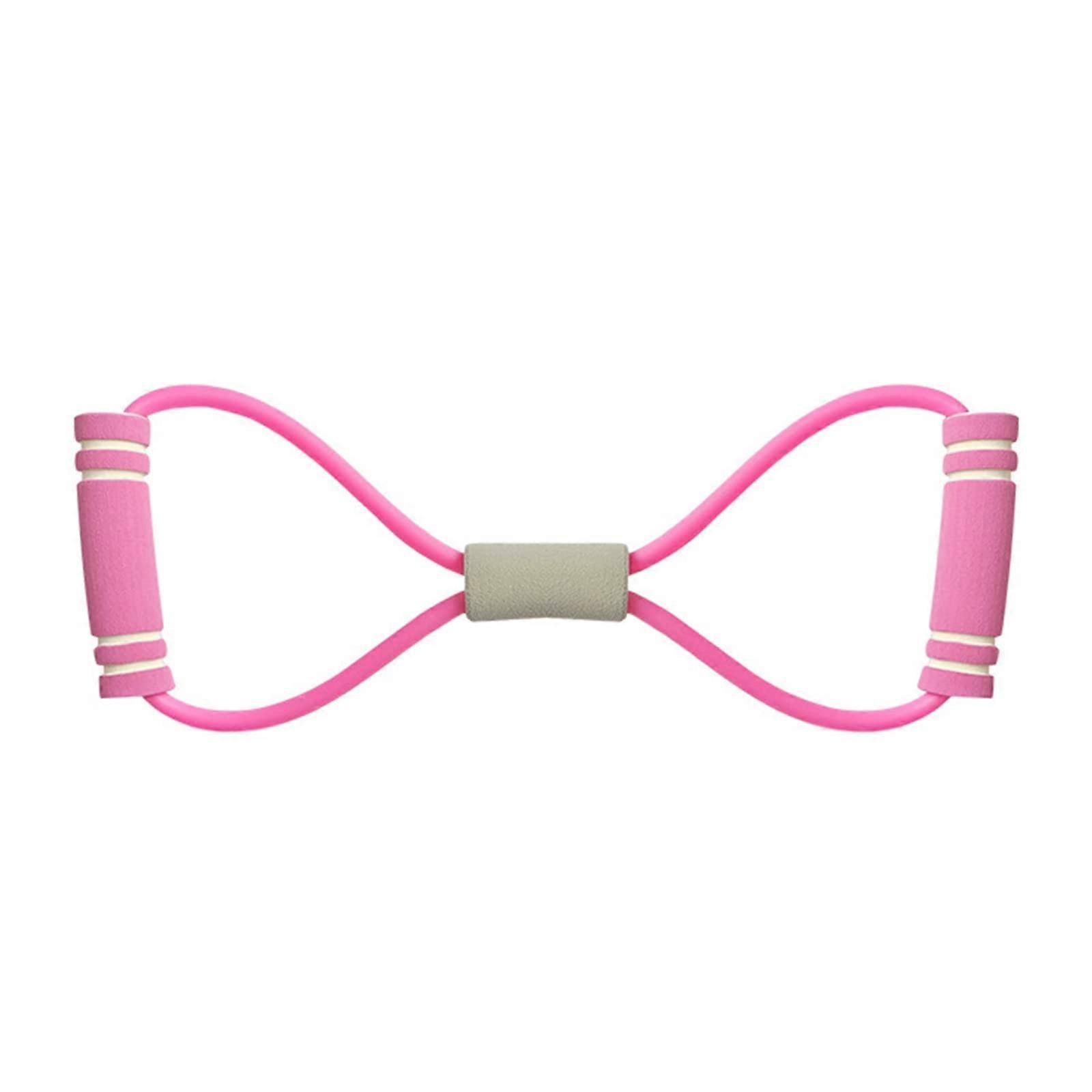 Figure 8 Resistance Band for Stretching and Strength Training, 8 Shape Pull Rope for Yoga and Home Workouts