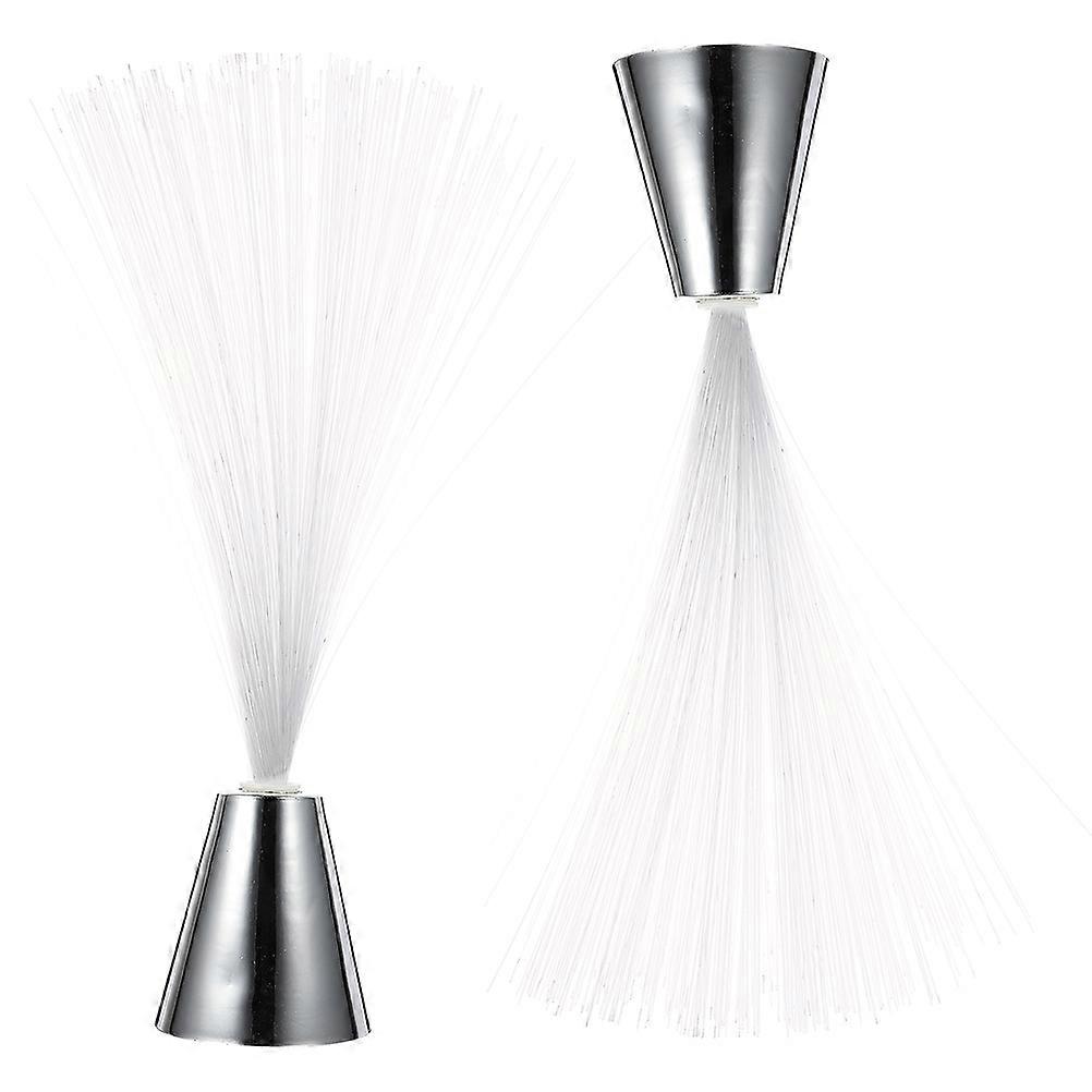 Stylish Color Shifting Fiber Lamp Complementing Home Interiors