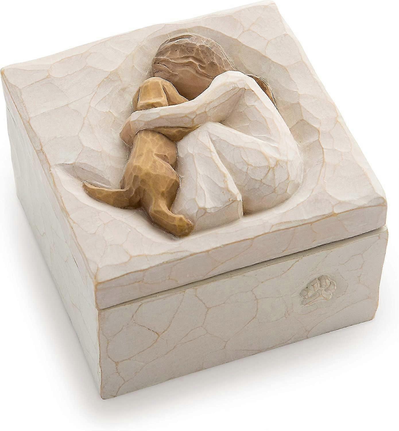 DWW-Sculpted Hand-Painted Keepsake Box