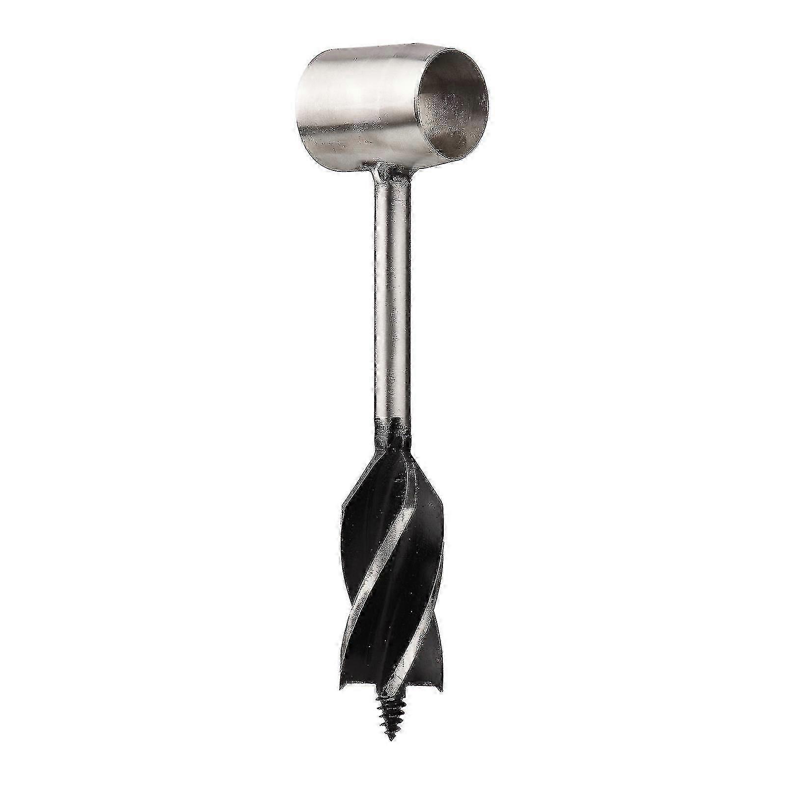 أداة البقاء على قيد الحياة 4-حافة دليل المثقاب مستوطن وجع بوشكرافت سكوتش العين اليد المثقاب للنجارة التخييم تقسيم الحطب (الحجم: حقيبة القماش)