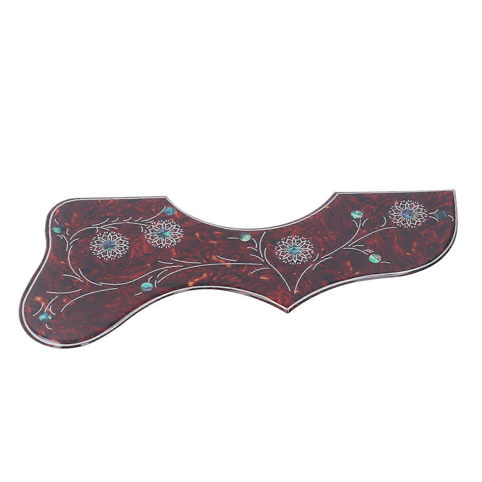 Gitarr Pickguard Klistermärke Impact Scratch Skydd 2,5 mm Tjocklek Självhäftande Klistermärke Akustisk Gitarr Pickup Guard Dekoration 