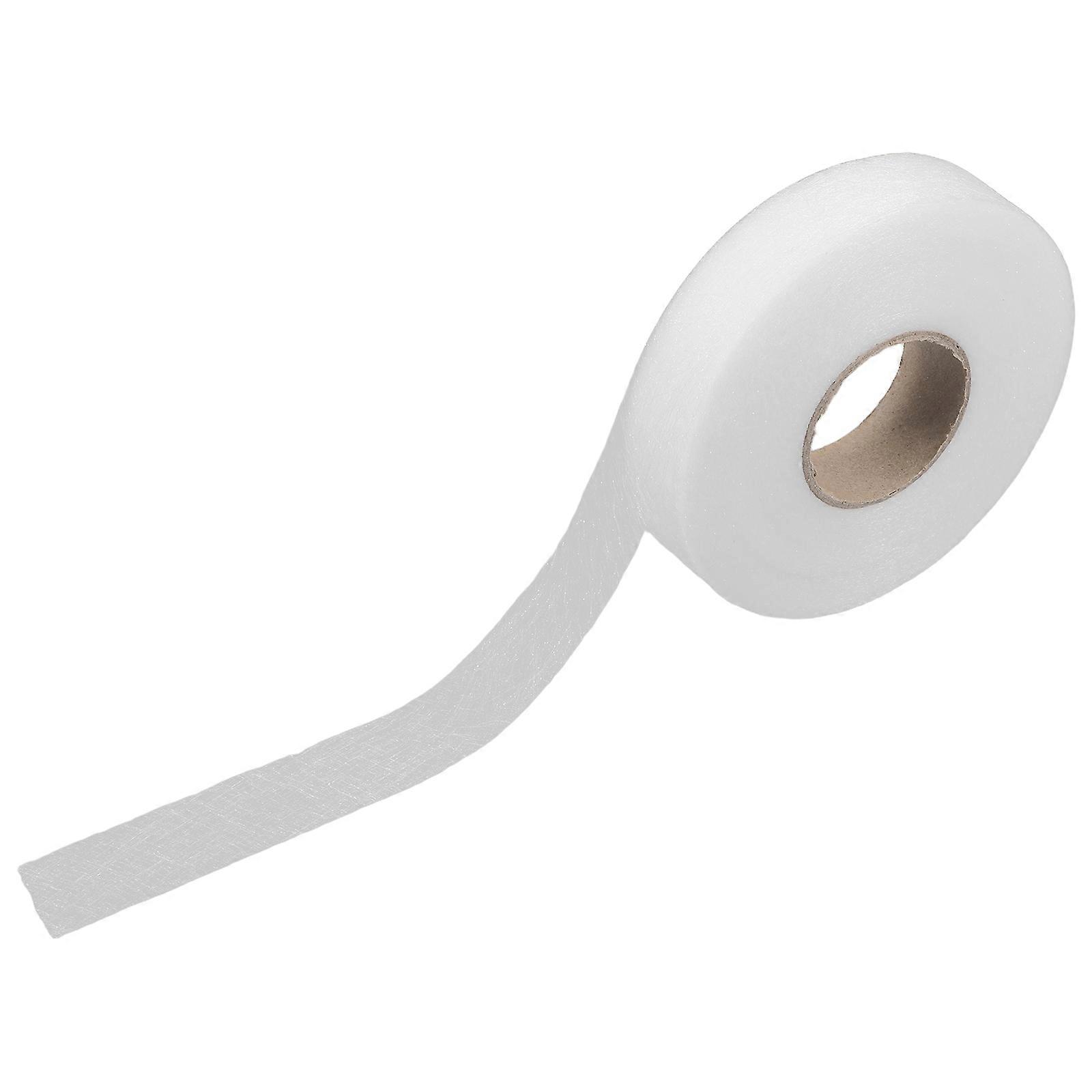 Double Sided Iron On Fabric Fusing Tape for No Sew Hems, Pants, Curtains, Clothes, and DIY Crafting Projects Reliable Adhesive for Repairs and