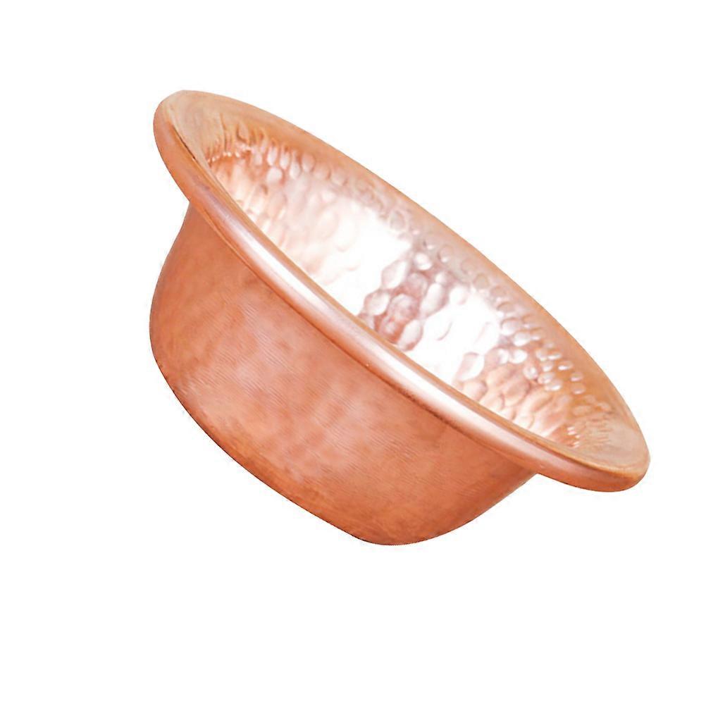 Practical Copper Container for Spiritual Offerings, Also Serves as Tableware