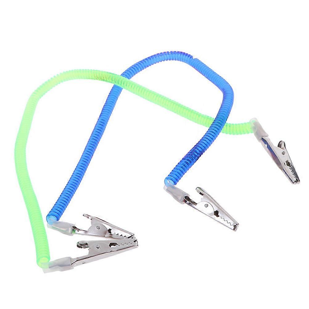 Flexible Napkin Clips   2pcs Elastic Plastic Bib Holders for Adults & Elderly, Lightweight with Smooth Edges, Assorted Colors