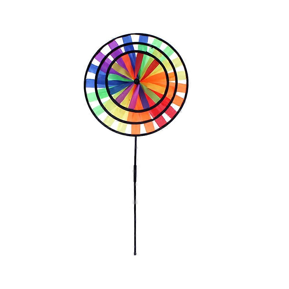 Rainbow Windmill, Enhancing Playtime with Durability, Lightweight for Small Hands