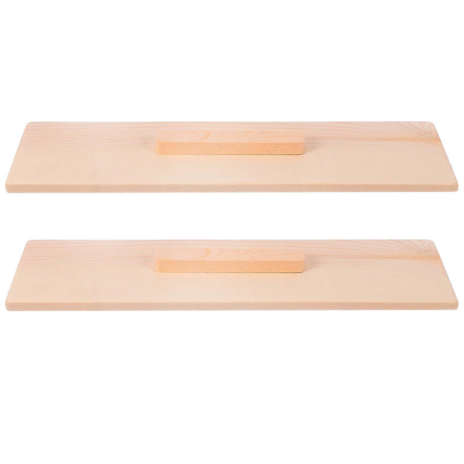 Wooden Soap Mold Covers 2pcs Durable Lids for DIY Soap Making & Toast Molds Premium Handmade Craft Supplies for Natural Soap Enthusiasts