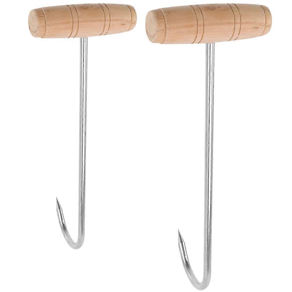Hooks with T-Handle Design, Suitable for Meat Processing and Storage