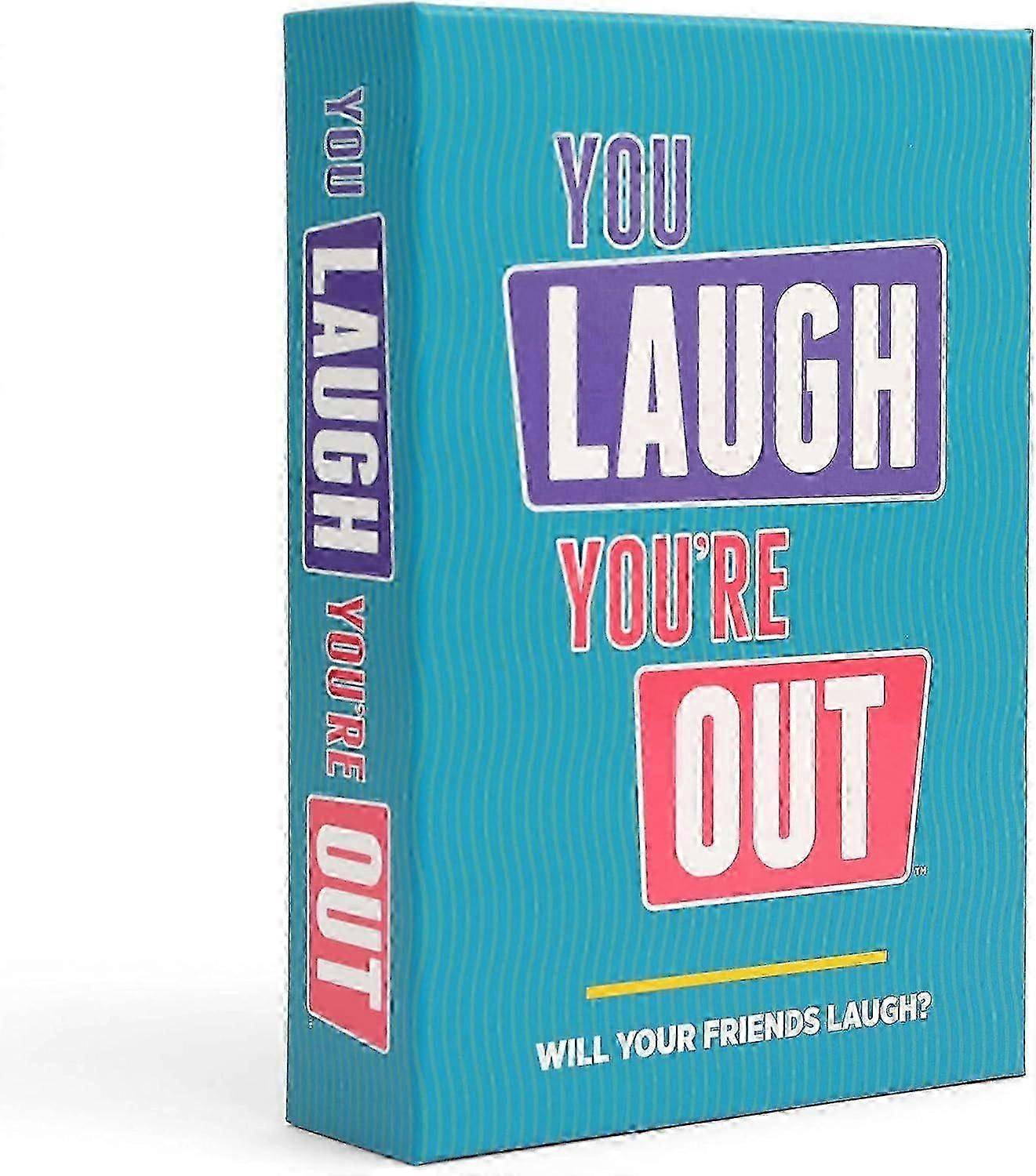 Family Game: If You Laugh, You Lose - A Fun Game for Large Groups and Kids, Perfect for Family Gatherings and Parties