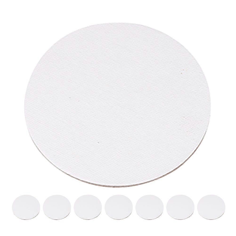 Diy Painting Board Round Canvas For Acrylic And Watercolor Artists Studio Use 4 Inch 8Pcs