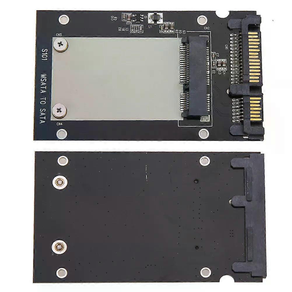 MSATA SSD to 25in SATA Convertor Adapter Card Computer Transition Card