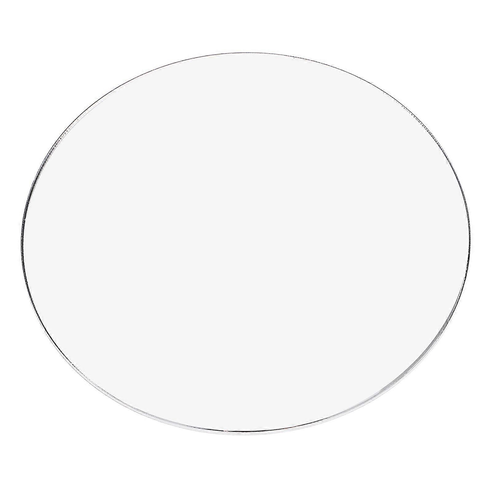 Convex Security Mirror Lens for Indoor Outdoor Traffic Safety – Wide Angle Visibility Enhancing Mirror for Driveways, Stores, and Garages – Durable