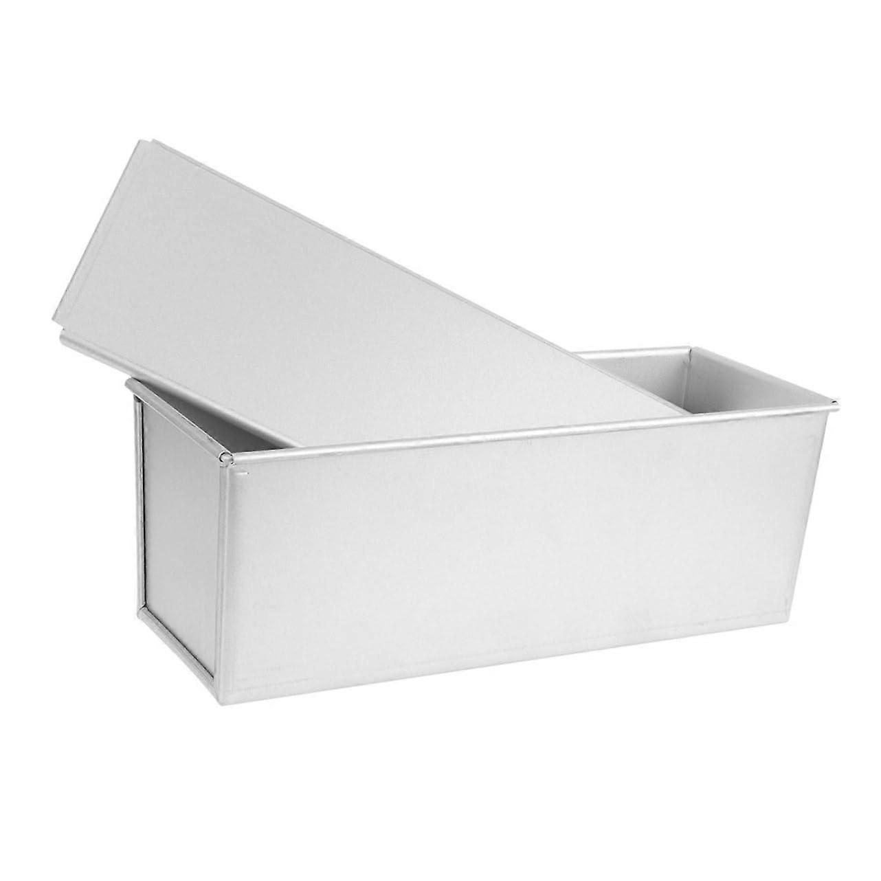 Brødstekepanne med lokk Nonstick toastpanne for smørbrød 34,00X12,50X12,00CM