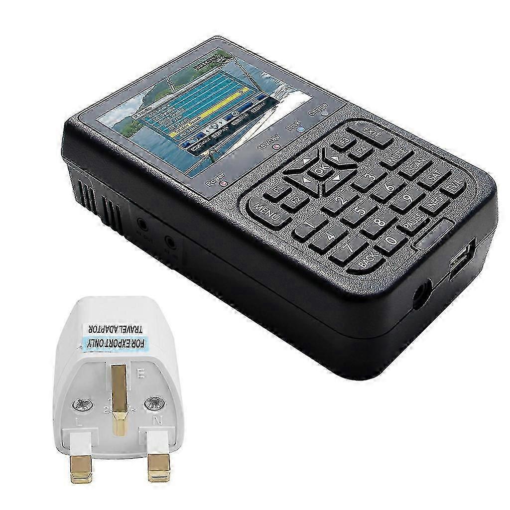 Pratique Digital Signal Finder 3.5 « Écran LCD Dvb-s Fta Récepteur pour l’affichage