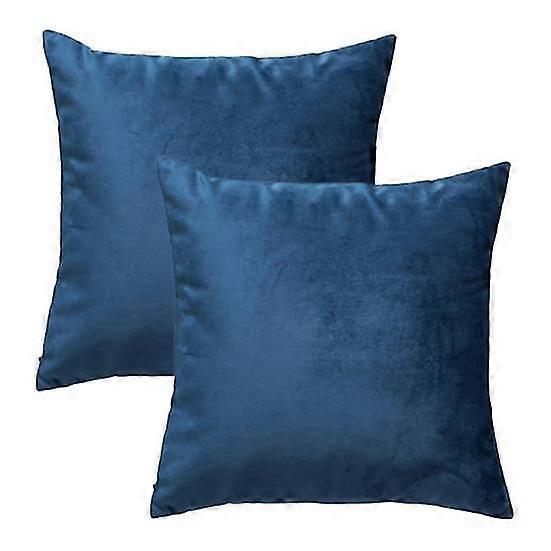 2Pcs Cushion Cases Anti-fade Quickly Drying 3 Styles Simple Stylish Soft Throw Cushion Covers Household Supplies