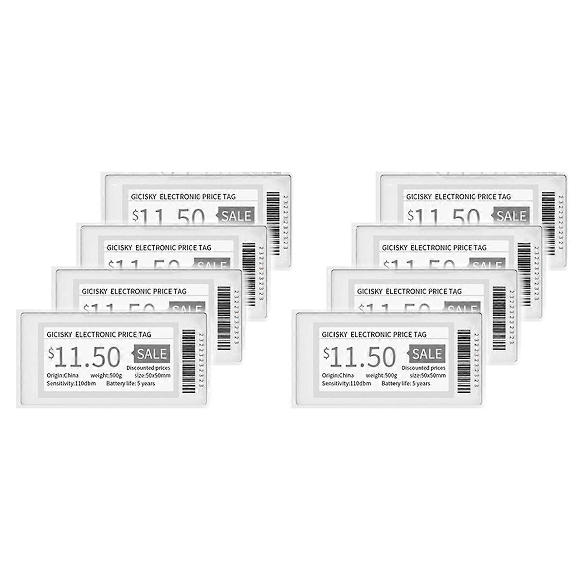 2.1 Inch Electronic Price Tag ESL TFT Screen Display No Messy Writing Bluetooth Connect Management f
