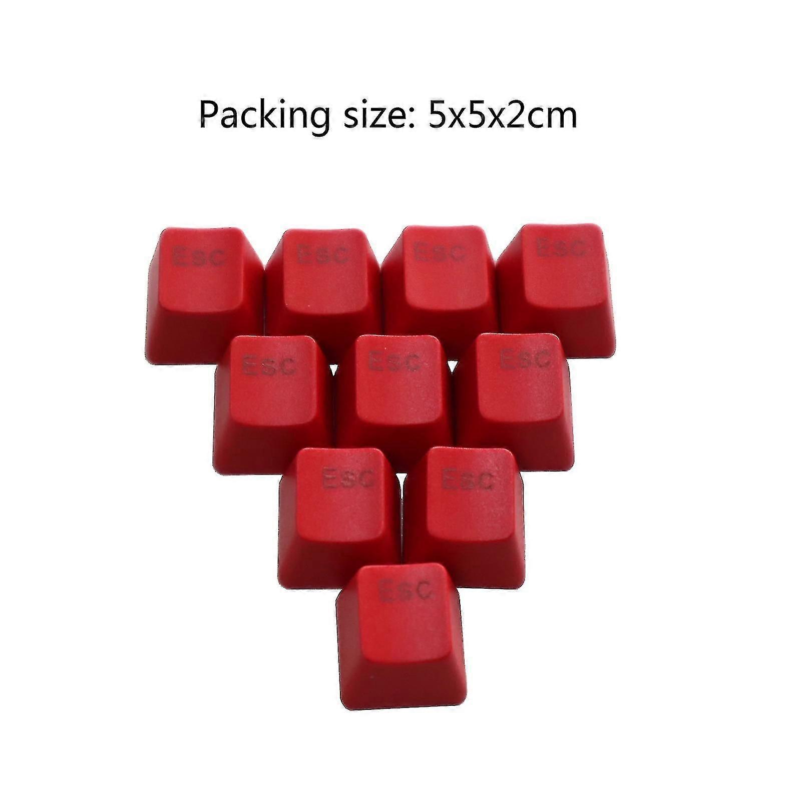Red ESC keycap, OEM R4 height, PBT material, mechanical keyboard keycaps