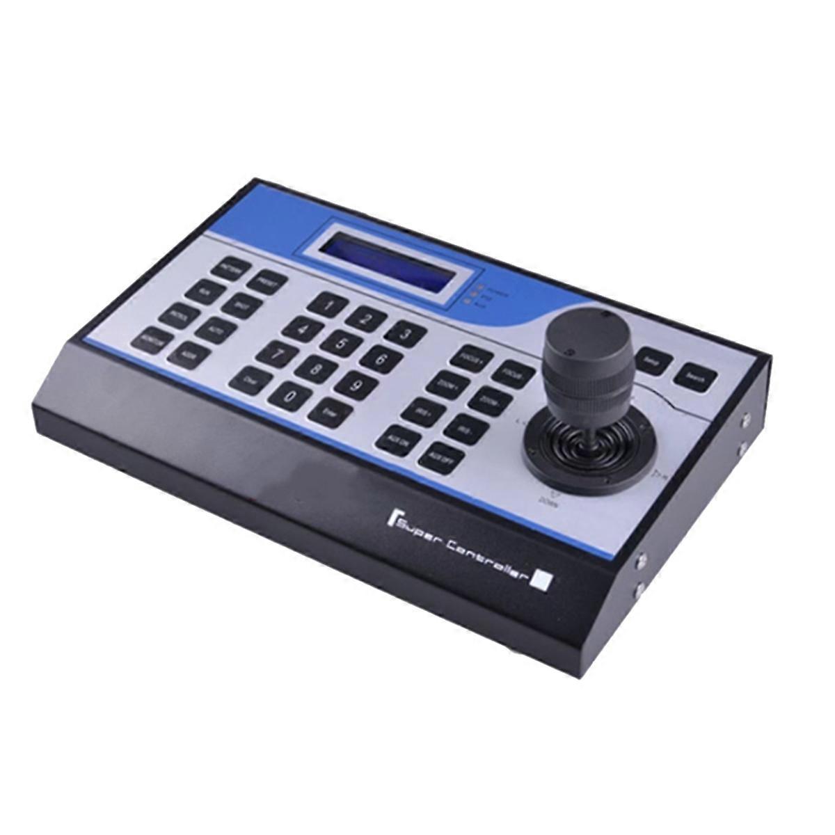 3D Vehicle PTZ Controller Keyboard 485 PTZ Controller Keyboard European Power Supply