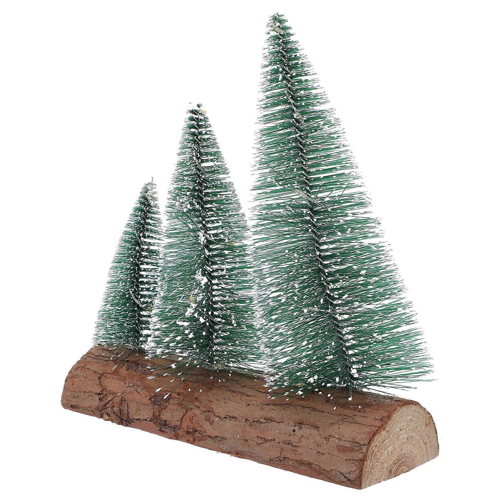 Mini Tree Decor Luminous Xmas Tree Ornament Christmas present 1Set