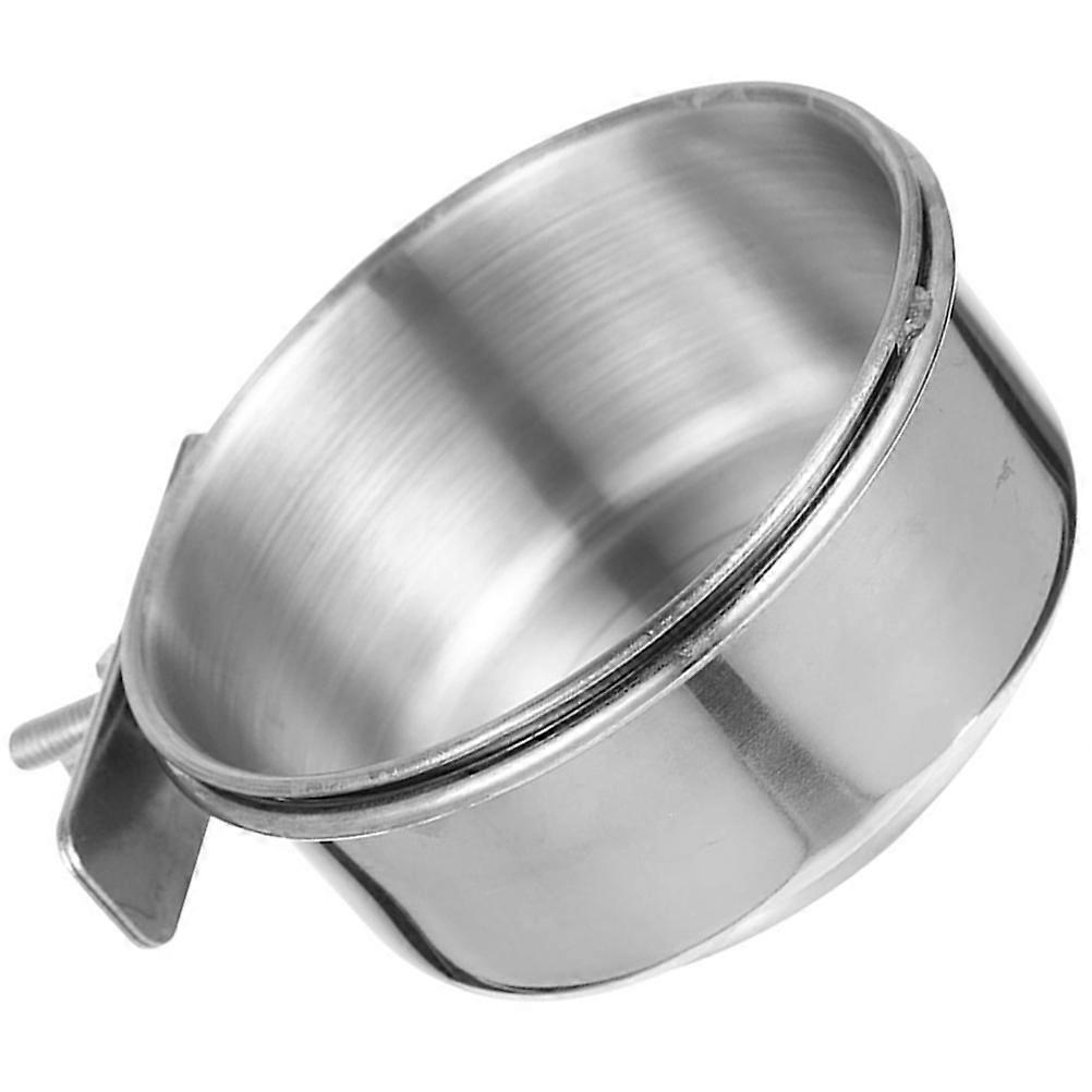 Bird Feeding Cup Metal Bird Cup Doves Daily Use Stainless Steel Watering 1Pcs