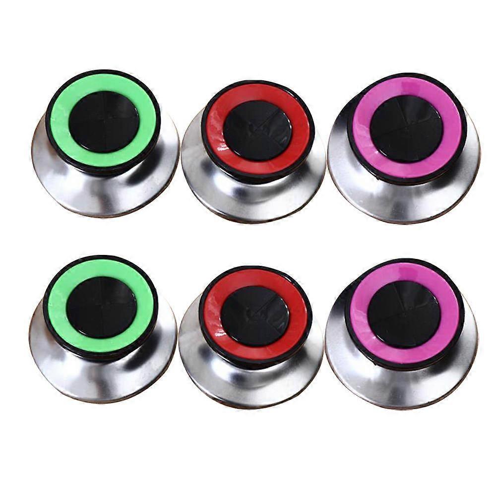6pcs Non Slip Replacement Pot Lid Knobs, Heat Resistant Handles for Kettle, Oil Pot, and Frying Pan Covers, Random Pattern