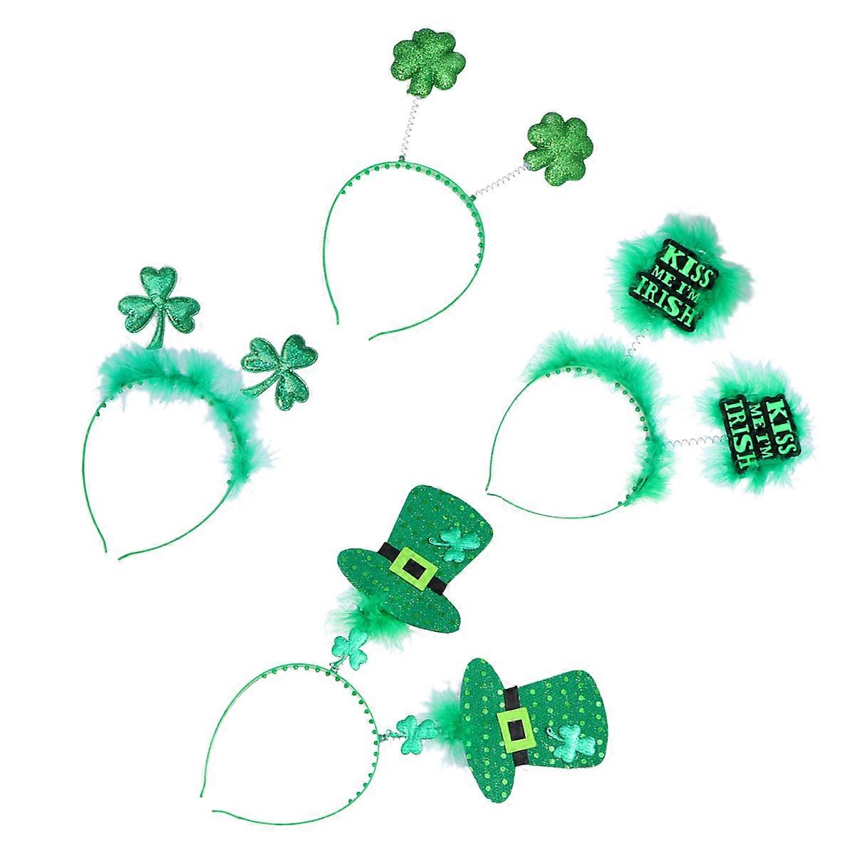 Patricks Day Hair Clasp Shaped Headband For Party Attendees