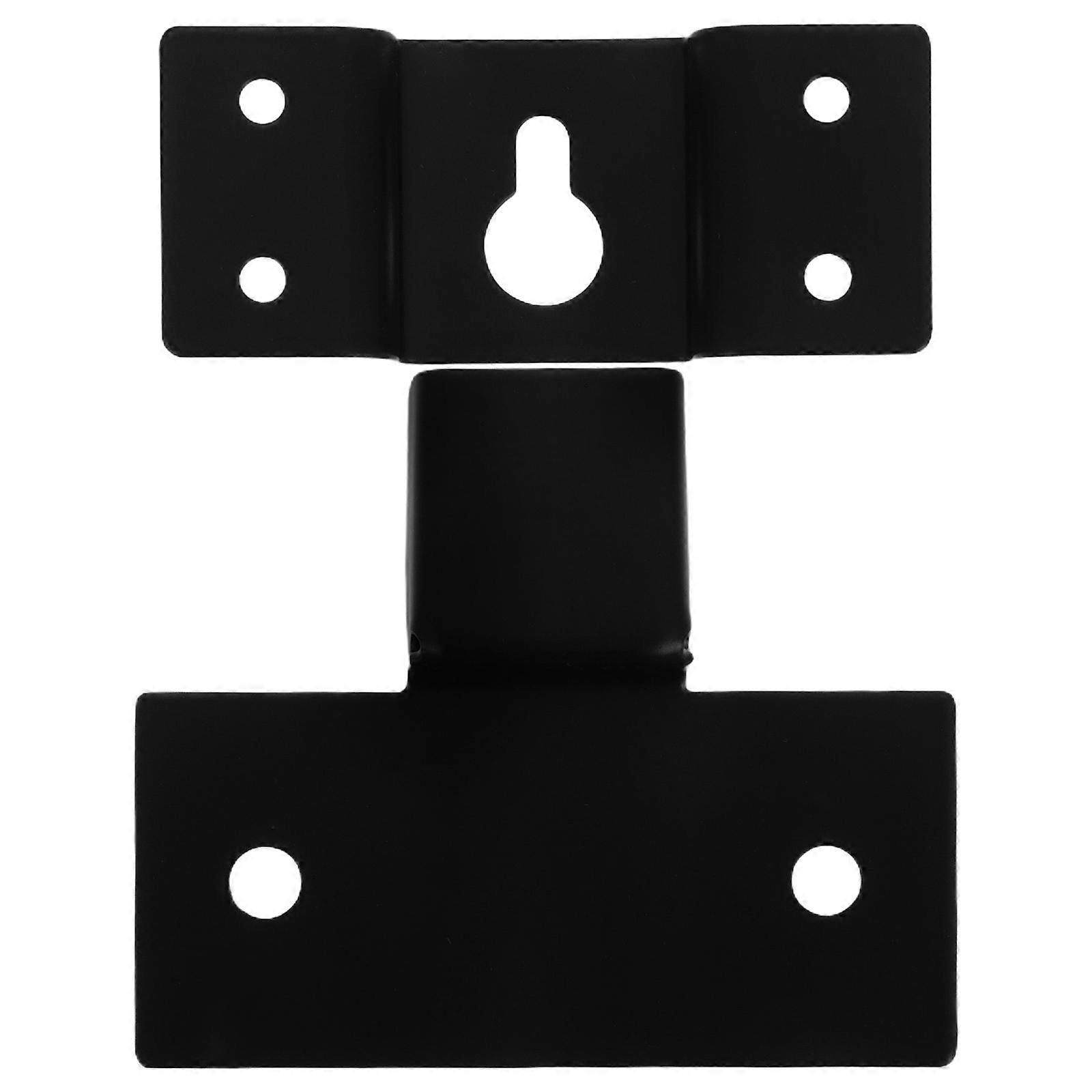 Speaker Wall Mount Bracket Surround Sound Speaker Hanger Plate Iron Home Audio Setup 1Set