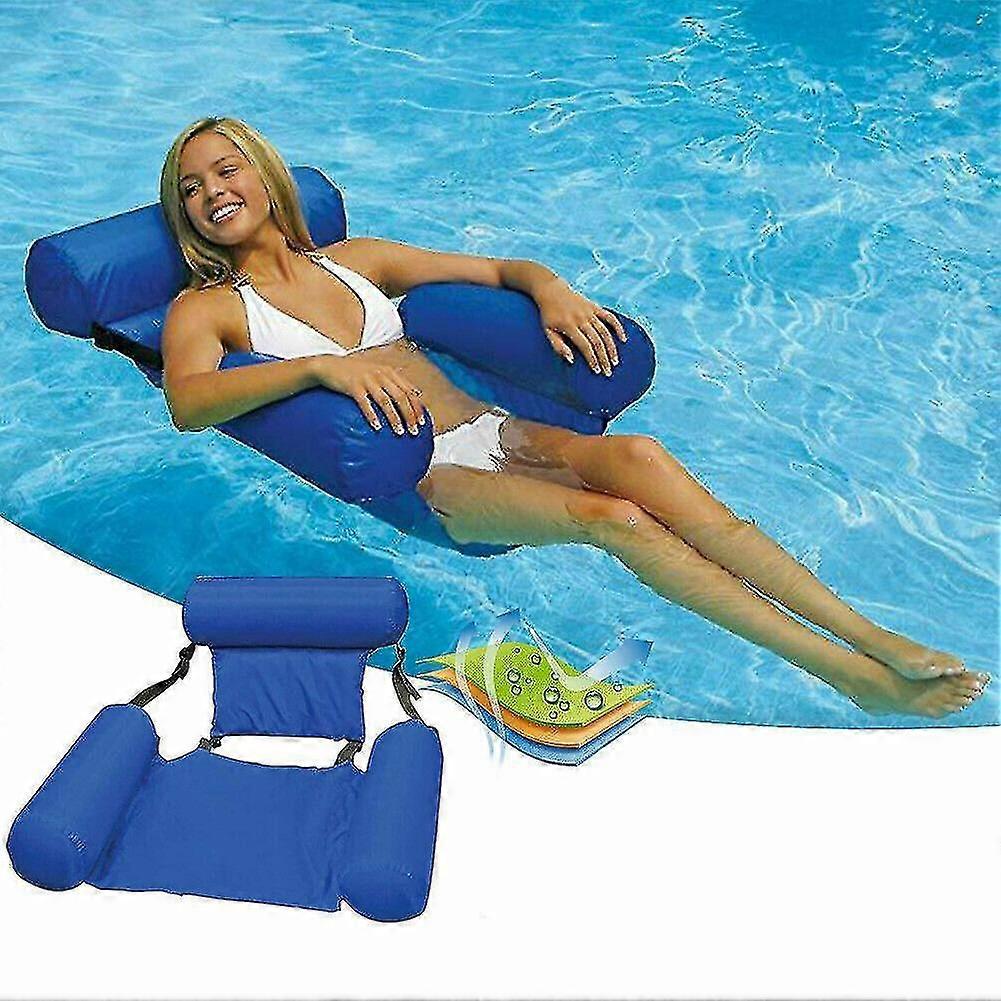 Chaise flottante Siège de piscine Gonflable Lazy Water Bed