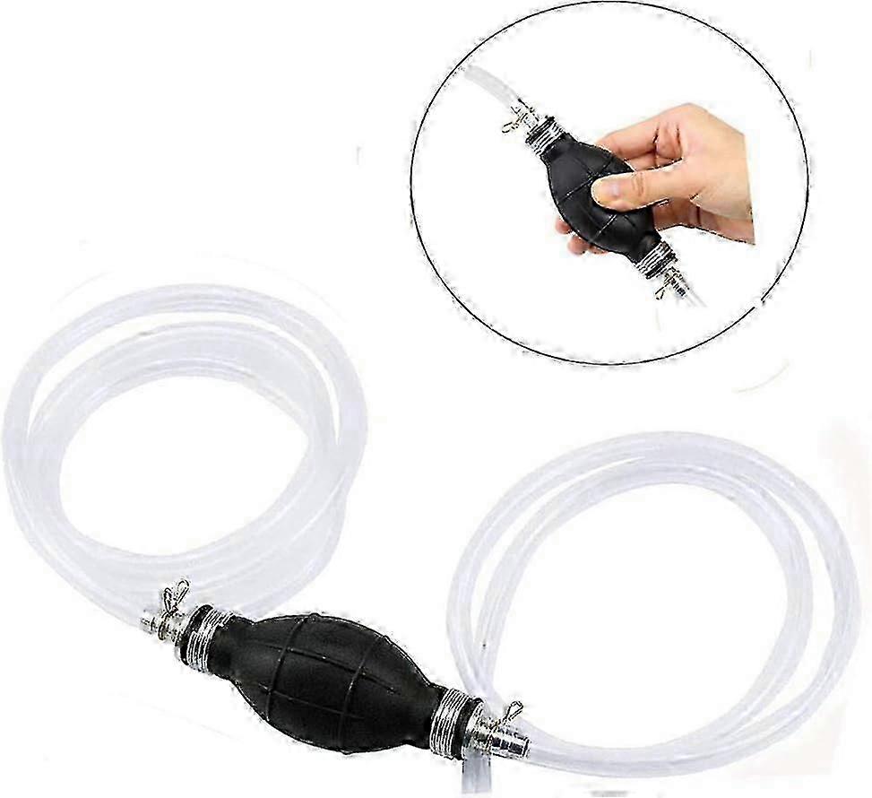 Suction Hose Fuel Transfer Pump, Siphon Pump for Fuel