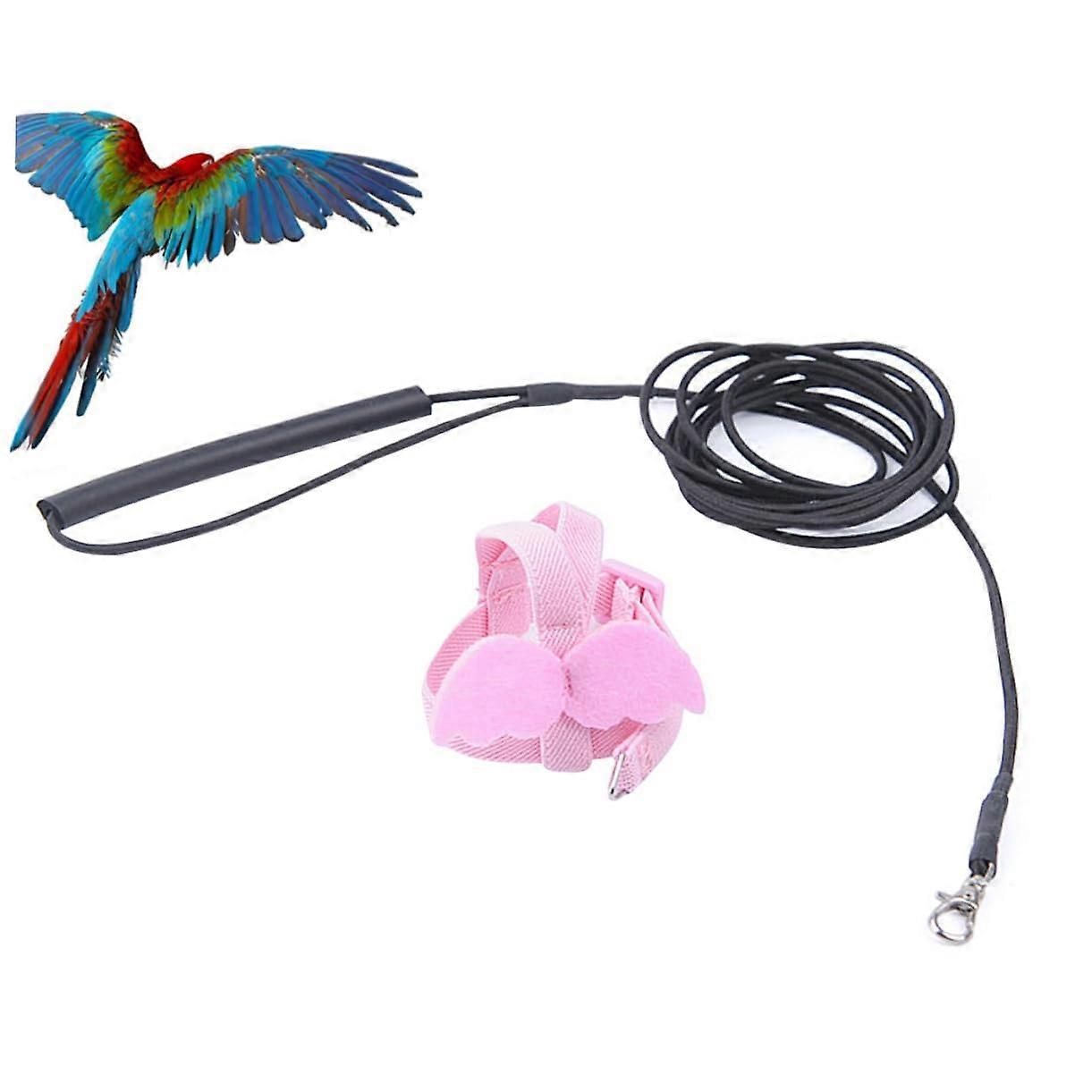 Heimtierbedarf Papagei 2m Fliegenseil For Parrots, Colorful Bird Design, Durable Material, Ideal For Aviaries