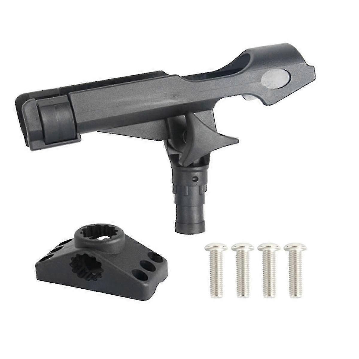 Adjustable Boat Fishing Rod Rack Holder Device Pole Kayak Support Fixer Fix Pole Rotatable Mount In--