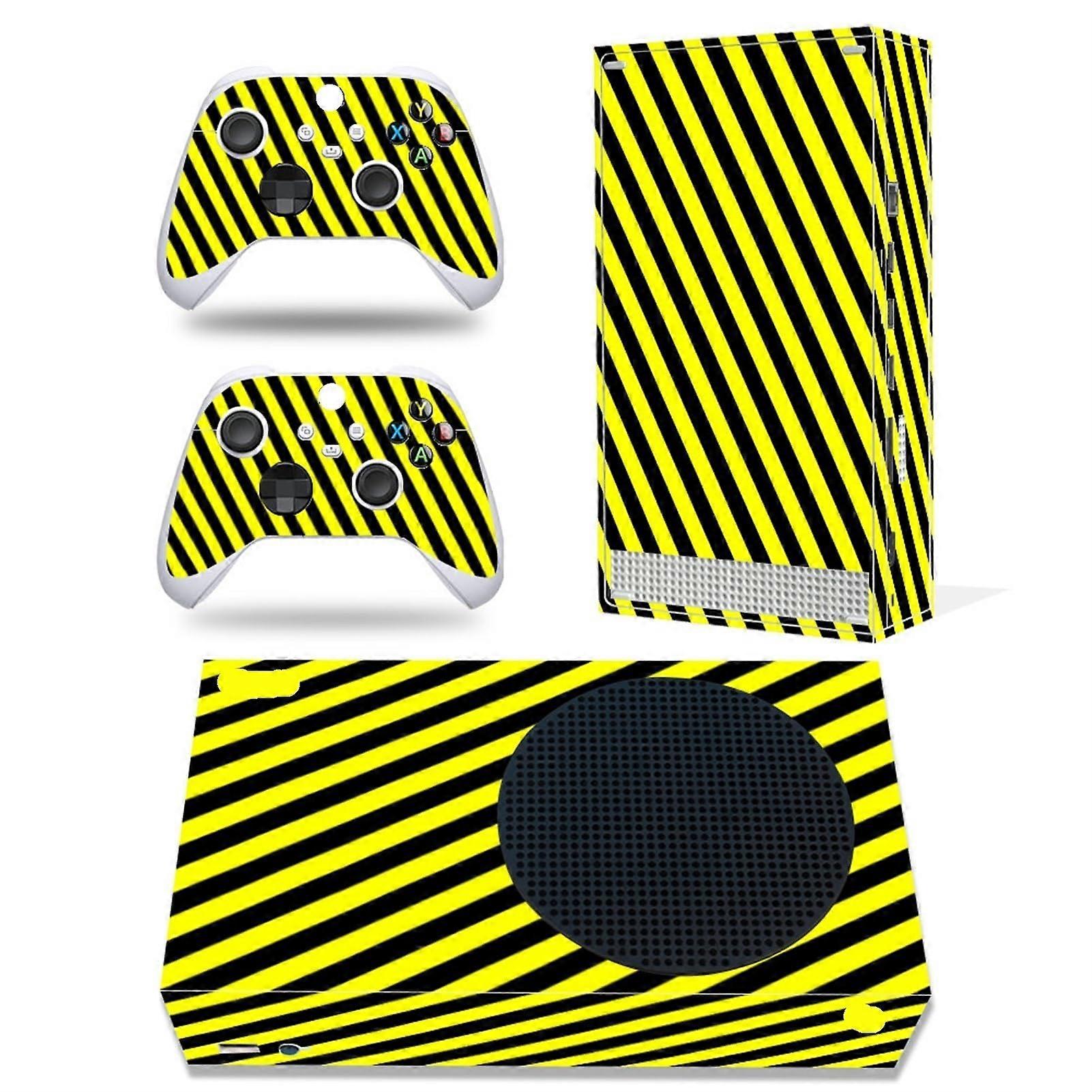 Vinyl Skin Sticker Cover for Xbox Series S Console with Two Free Wireless Controller Skins, Custom Design, Easy Application