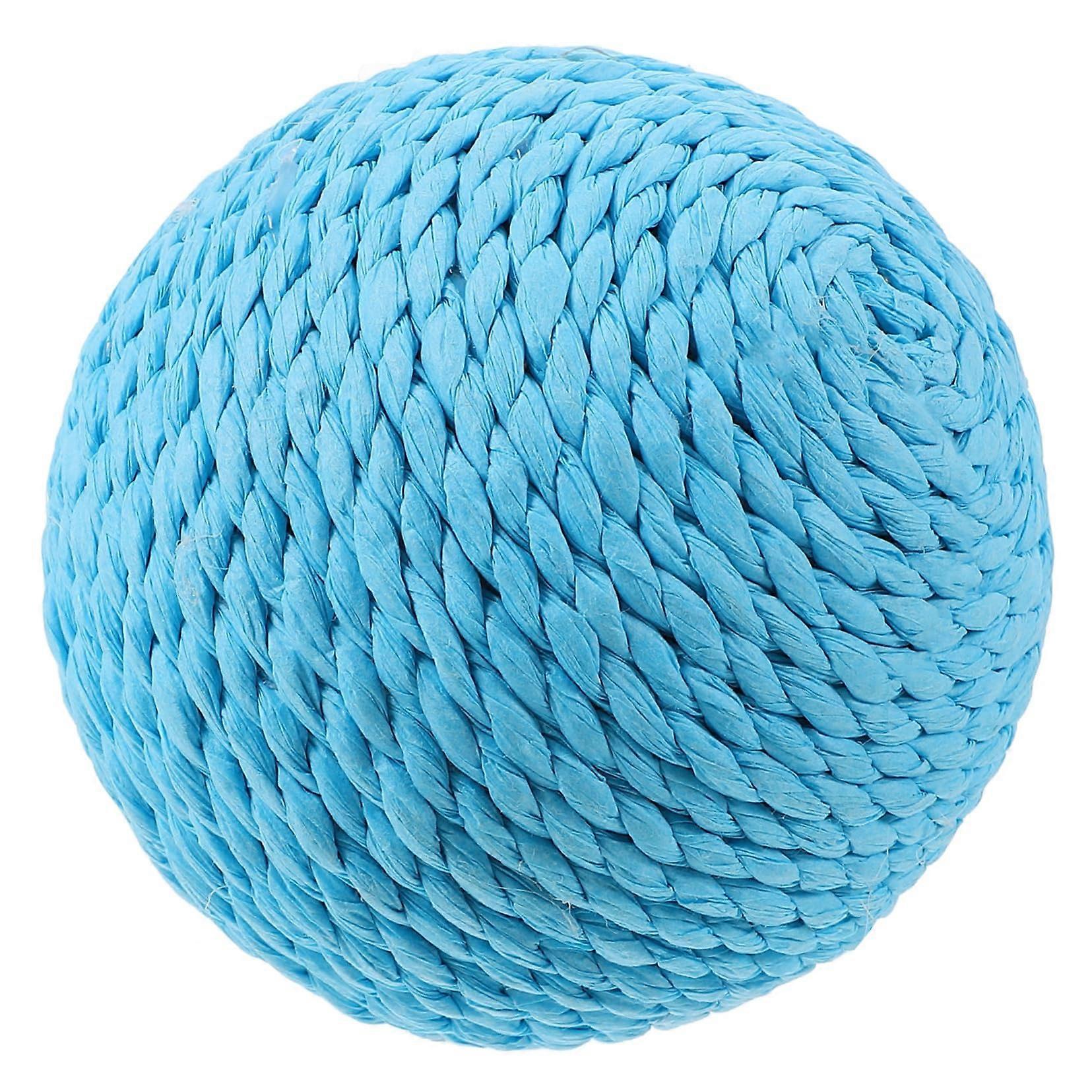 Durable Paper String Ball Toy For Kittens Indoor Outdoor Interactive Cat Toy
