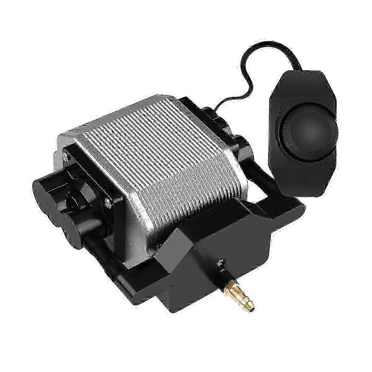 Air Assist Pump 30L/Min 16W for Laser Cutting and Engraving, Removes Smoke and Dust, Protects Laser Lens
