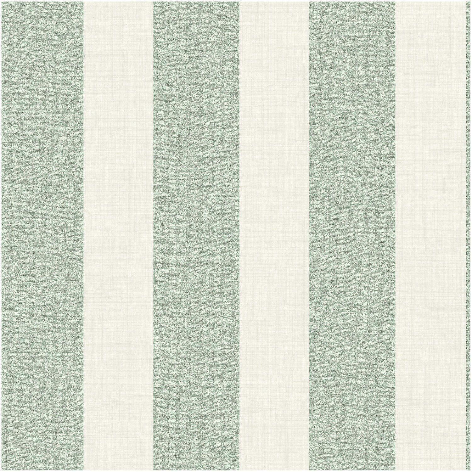 Fine Decor Textured Stripe Green Wallpaper