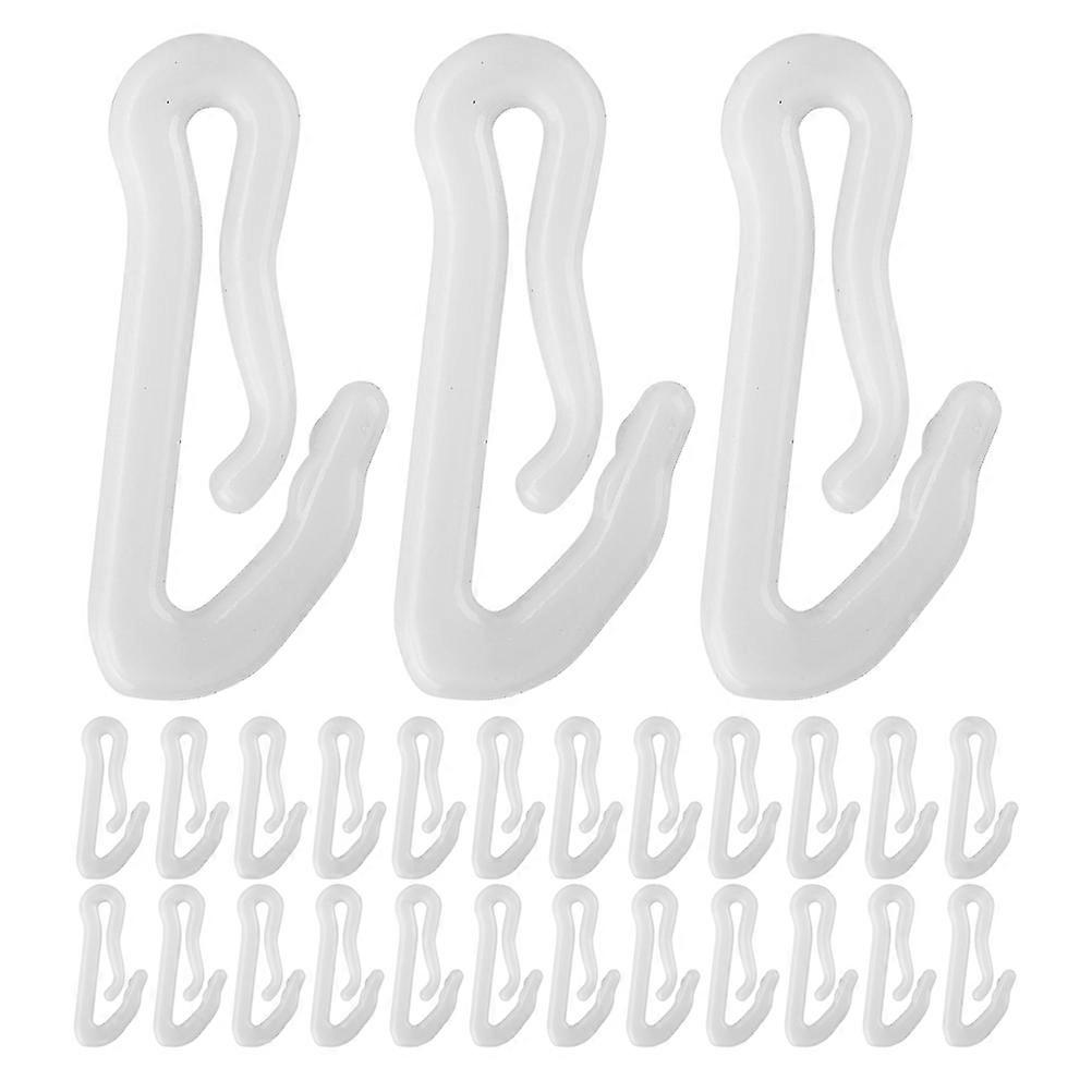 50pcs Reusable Plastic Greenhouse Hanging Hooks for Shade Cloth & Garden Netting – Secure Locking, Weather Resistant Outdoor Sun Protection Clamps